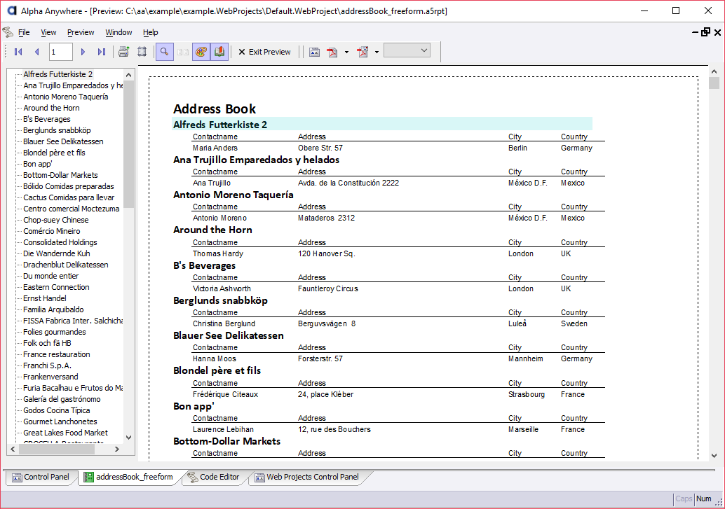 Bookmarks